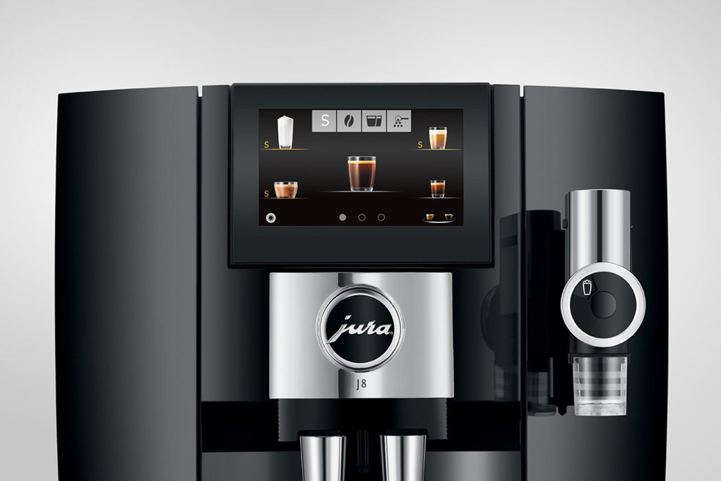 MACHINE A CAFE J8 PIANO BLACK JURA