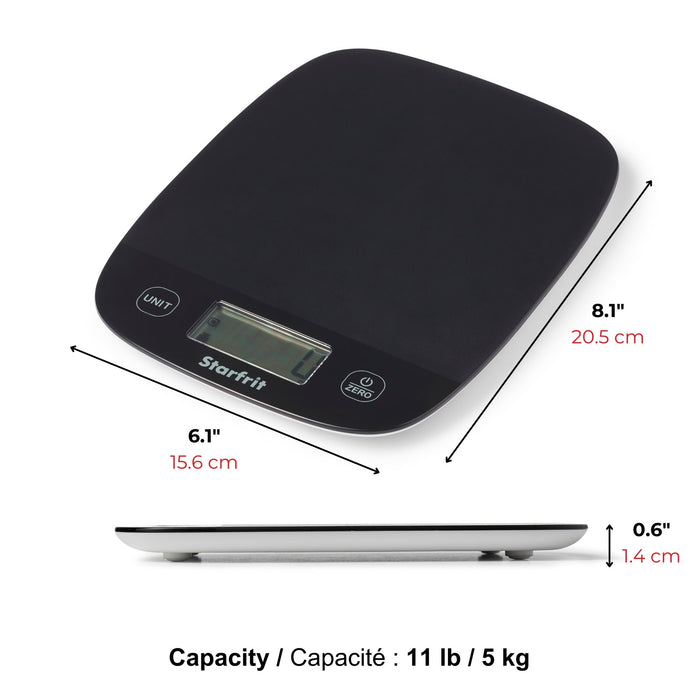 BALANCE DE CUISINE DIGITALE 5 KG. STARFRIT