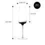 ENS. (4) FLÛTES 200 ML. ONYX ICM