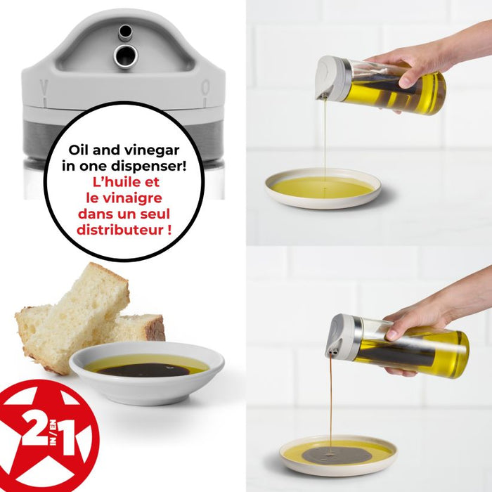 BOUTEILLE D'HUILE ET VINAIGRE 2 EN 1 STARFRIT