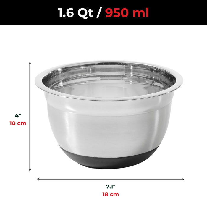 BOL À MÉLANGER 1.6QT BASE SILICONE STARFRIT