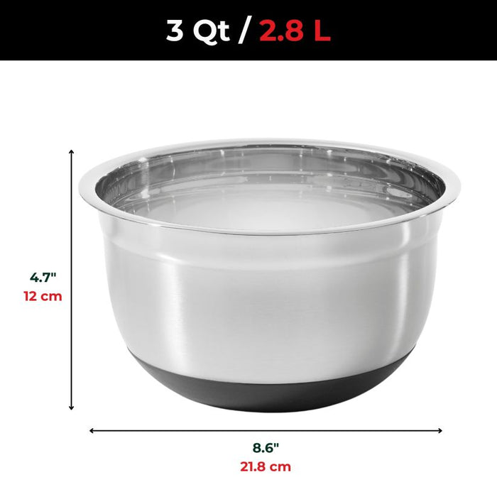 BOL À MÉLANGER 3QT BASE SILICONE STARFRIT