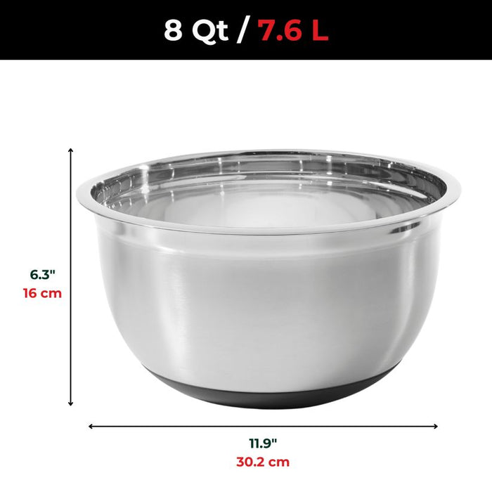 BOL À MÉLANGER 8QT BASE SILICONE STARFRIT