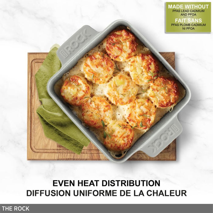 PLAT CARRÉ EN CÉRAMIQUE 9" STARFRIT