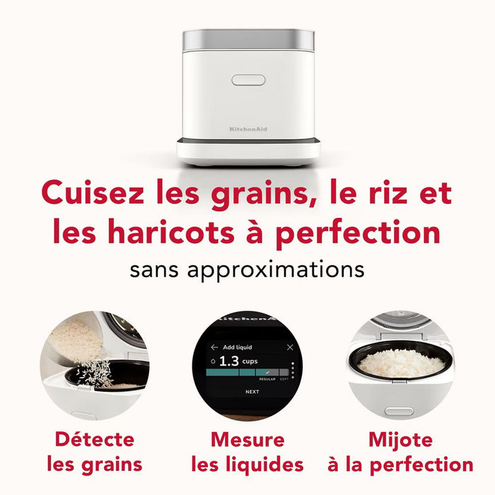 CUISEUR À RIZ BLANC KITCHENAID