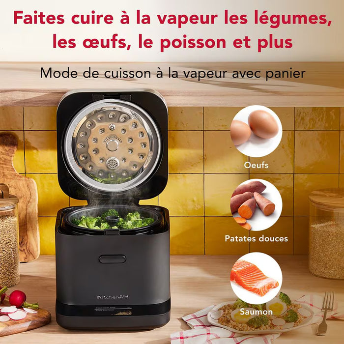 CUISEUR À RIZ NOIR KITCHENAID