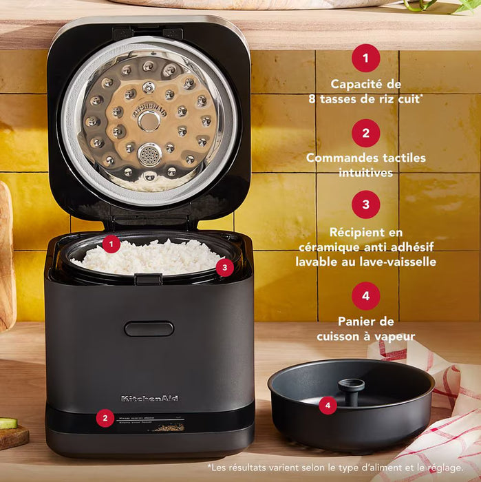CUISEUR À RIZ NOIR KITCHENAID