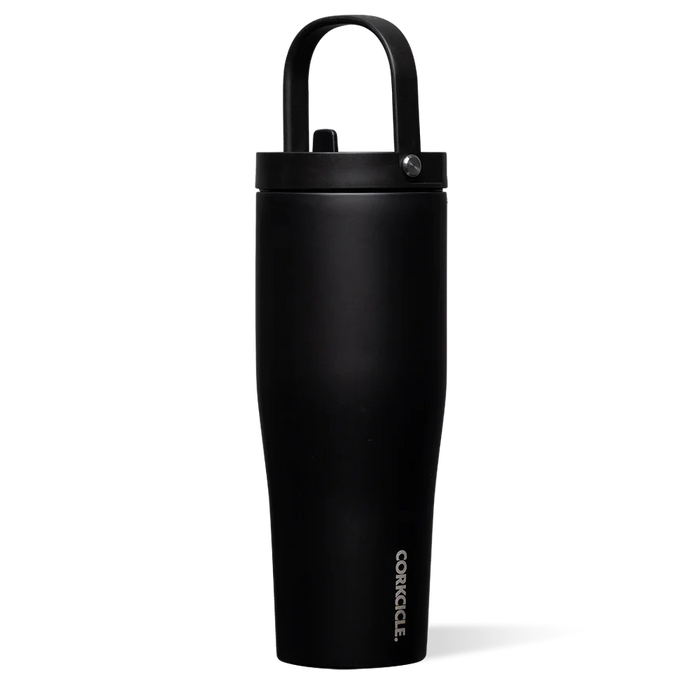 BOUTEILLE D'EAU 30 OZ. NOIR MAT CORKCICLE