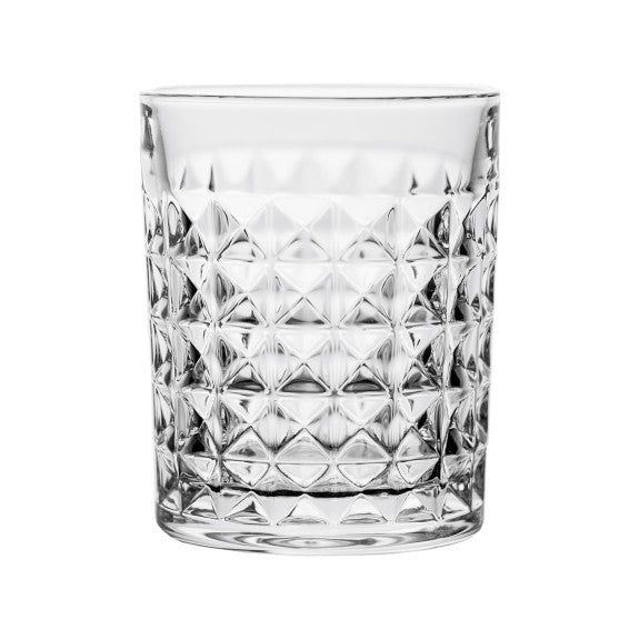 ENS. (4) VERRES OLD FASHION 250 ML. DIAMANT ICM