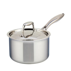 CASSEROLE ACIER INOXYDABLE 3 PLIS, 2 L. & COUVERCLE MEYER