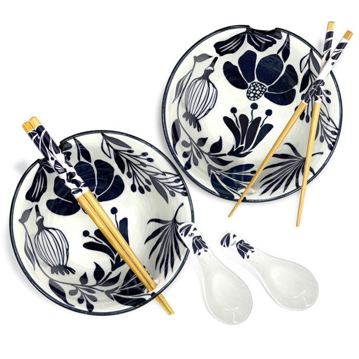 ENS. (2) BOLS À  NOUILLES AVEC ACCESSOIRES DANESCO