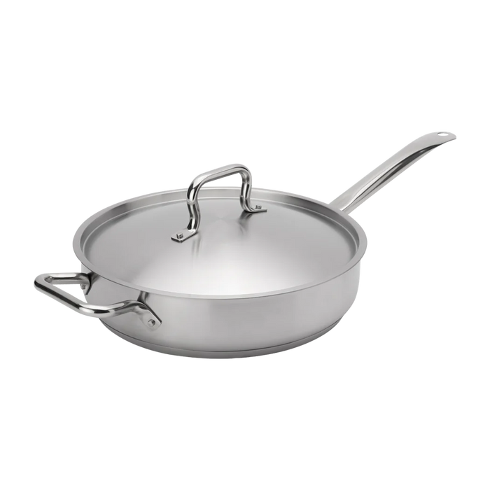 SAUTEUSE 5 PTES/ 4.75L  A/COUVERCLE ELEMENTS BROWNE