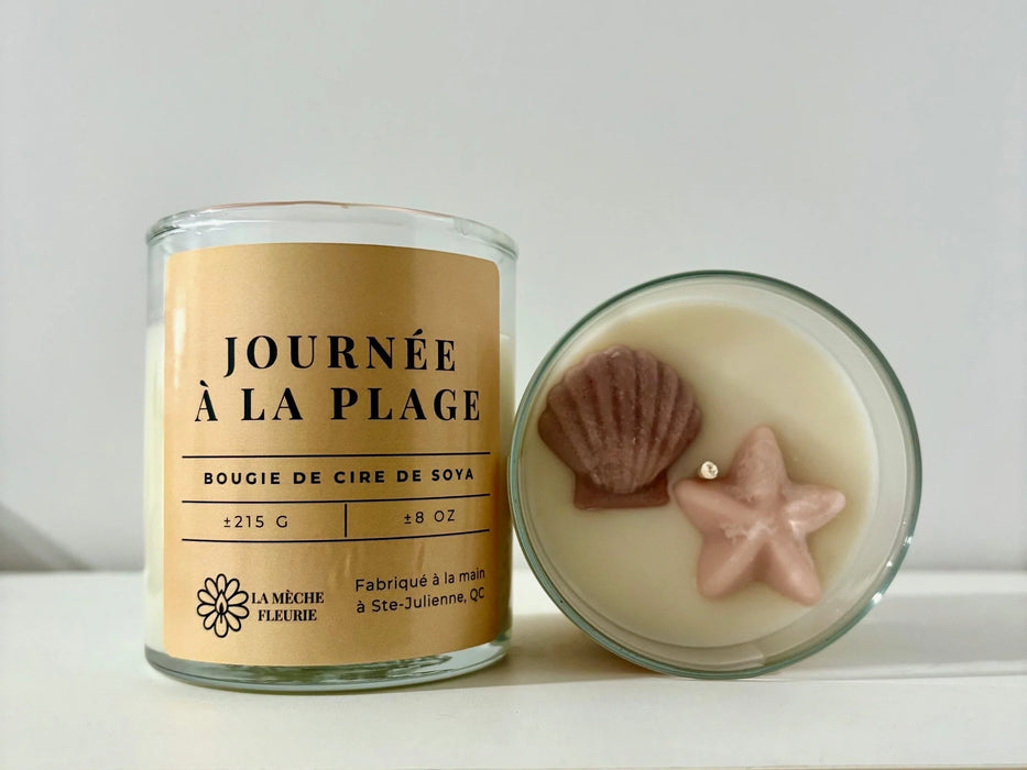 CHANDELLE PLAGE LA MÈCHE FLEURIE