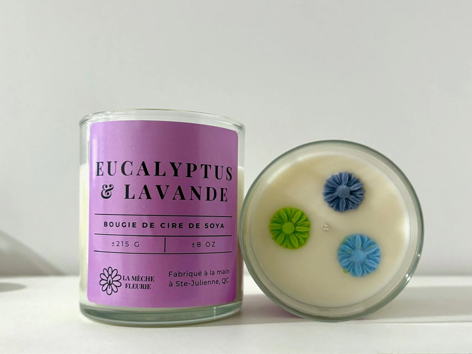 CHANDELLE EUCALYPTUS LA MÈCHE FLEURIE