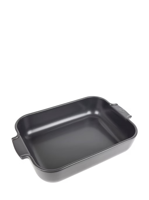 PLAT CÉRAMIQUE RECT. 36 CM. ARDOISE PEUGEOT