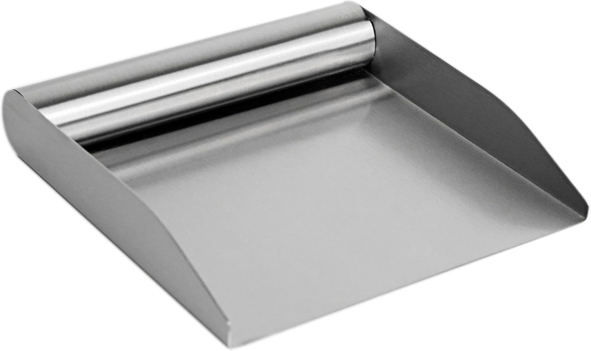 PELLE À NOURRITURE ACIER INOX. 6" FOX RUN