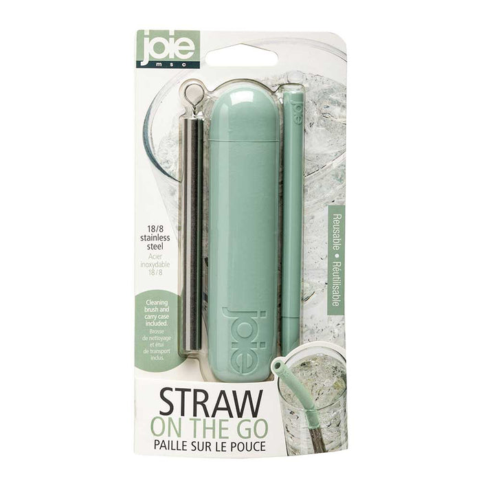 PAILLE RÉUTILISABLE, PAILLE & ÉTUI JOIE