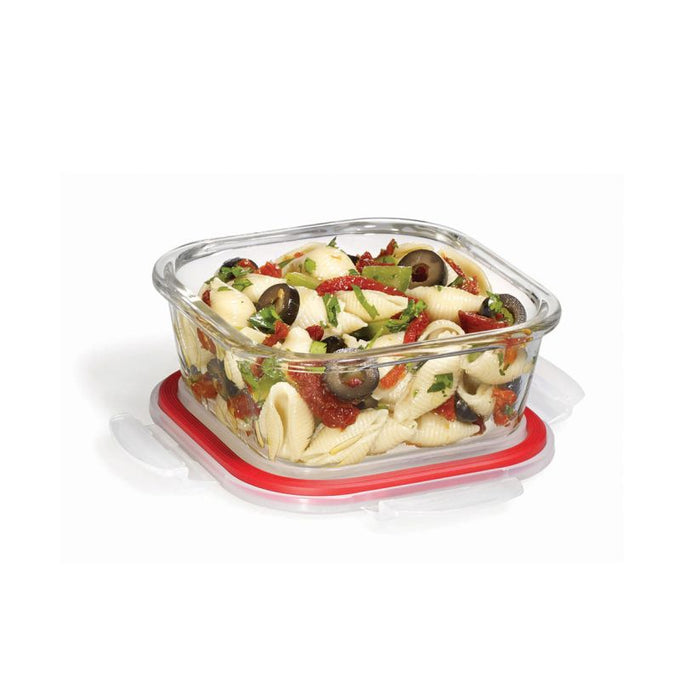 CONTENANT EN VERRE CARRÉ 500 ML. STARFRIT