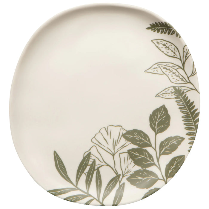 ASSIETTE 8" MÉLAMINE FEUILLAGE DANICA