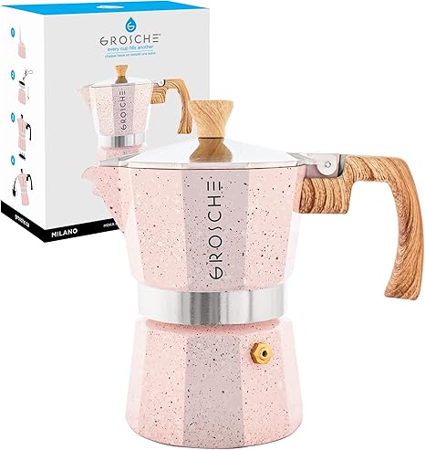 CAFETIÈRE ITALIENNE MILANO 3 T. ROSE GROSCHE