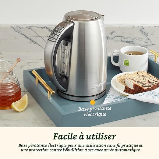 BOUILLOIRE PROGRAMMABLE SANS FIL PERFECTEMP CUISINART