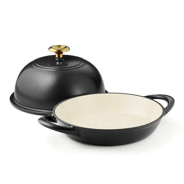 CLOCHE À PAIN 9.5" NOIRE TRAMONTINA