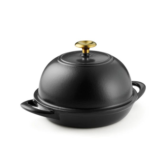 CLOCHE À PAIN 9.5" NOIRE TRAMONTINA