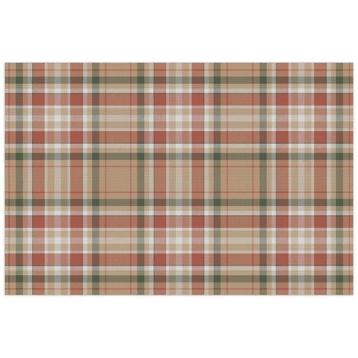 NAPPERON 12" X 18" CARREAUX GINGEMBRE SAFDIE