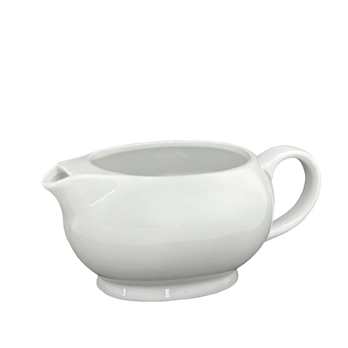 SAUCIÈRE 670 ML. PORCELAINE BLANCHE DANESCO