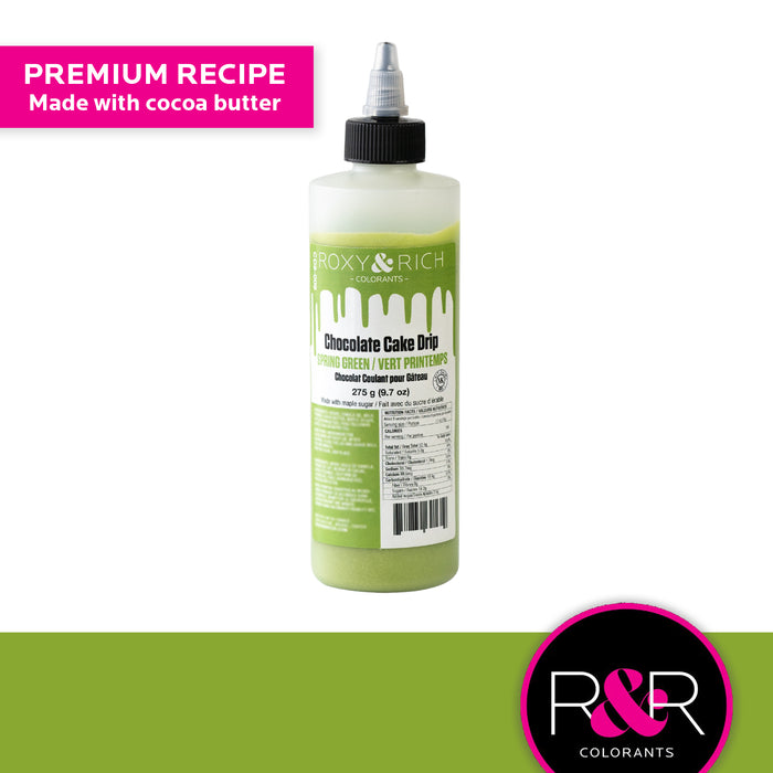 CHOCOLAT COULANT 275 GR VERT PRINTEMPS ROXY & RICH