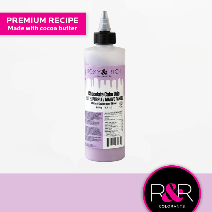 CHOCOLAT COULANT 275 GR MAUVE PASTEL ROXY & RICH