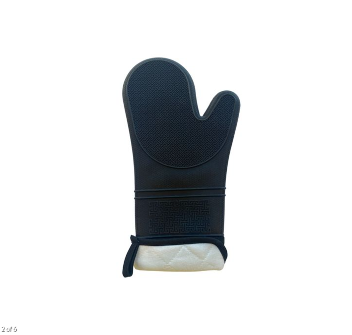 MITAINE DE FOUR SILICONE 15" NOIRE PORT-STYLE