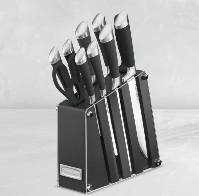 ENS. (11) PCES COUTEAUX A/I CUISINART