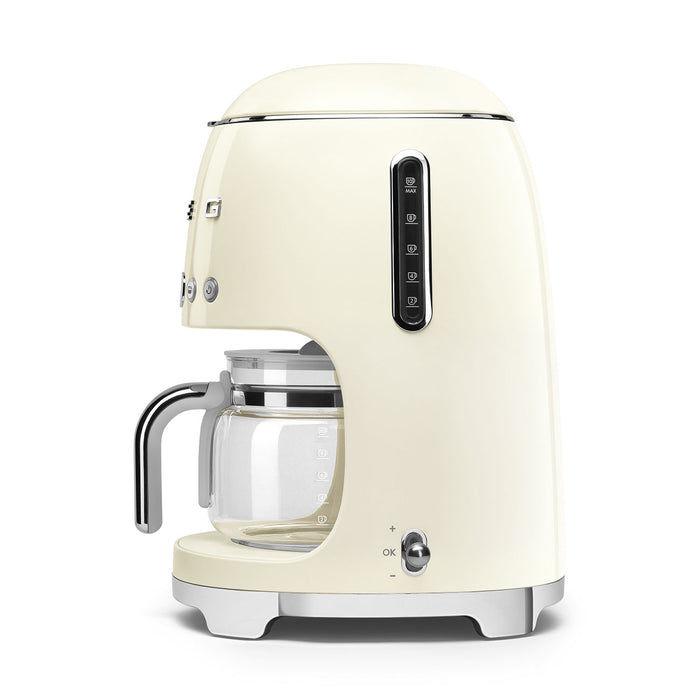 CAFETIÈRE FILTRE 10 TASSES CRÈME SMEG