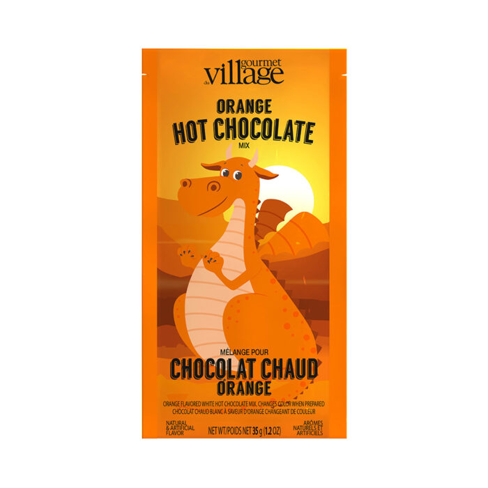 CHOCOLAT CHAUD DRAGON (ORANGE) GOURMET DU VILLAGE