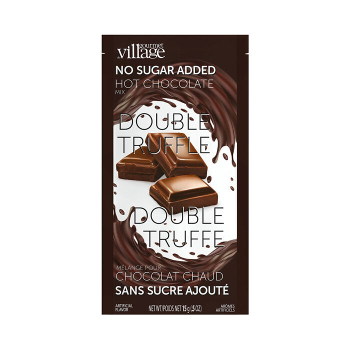 CHOCOLAT CHAUD DOUBLE TRUFFE SANS SUCRE GOURMET DU VILLAGE