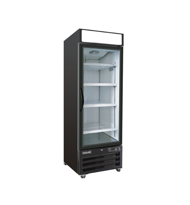 REFRIGÉRATEUR 1 PORTE VITRÉE CELCOLD
