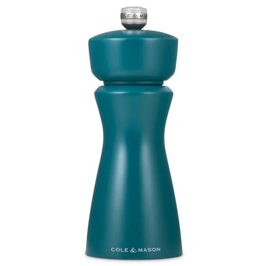 MOULIN À POIVRE OU SEL 6" TURQUOISE SWISSMAR