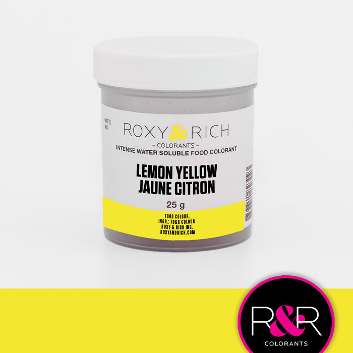 COLORANT HYDROSOLUBLE 25 GR JAUNE ROXY & RICH