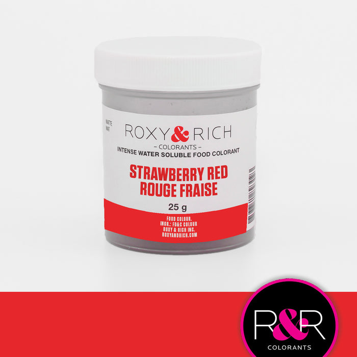 COLORANT HYDROSOLUBLE 25 GR ROUGE FRAISE ROXY & RICH