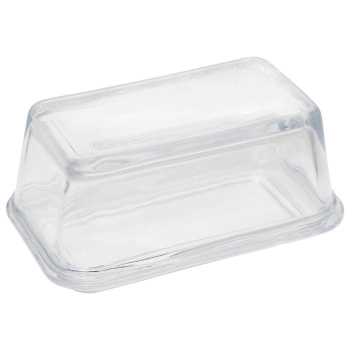 BEURRIER EN VERRE CARRÉ 1 LB. SAFDIE
