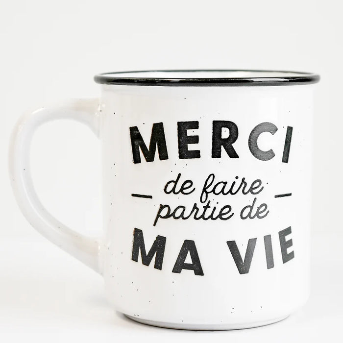 TASSE "MERCI DE FAIRE PARTIE DE MA VIE" KO&CO
