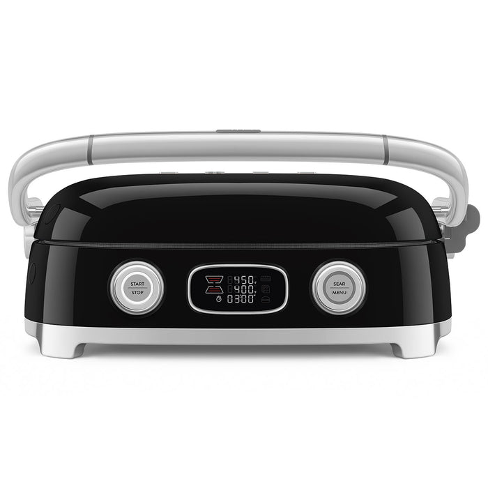 GRILLE DE COMPTOIR 3 EN 1 NOIR SMEG