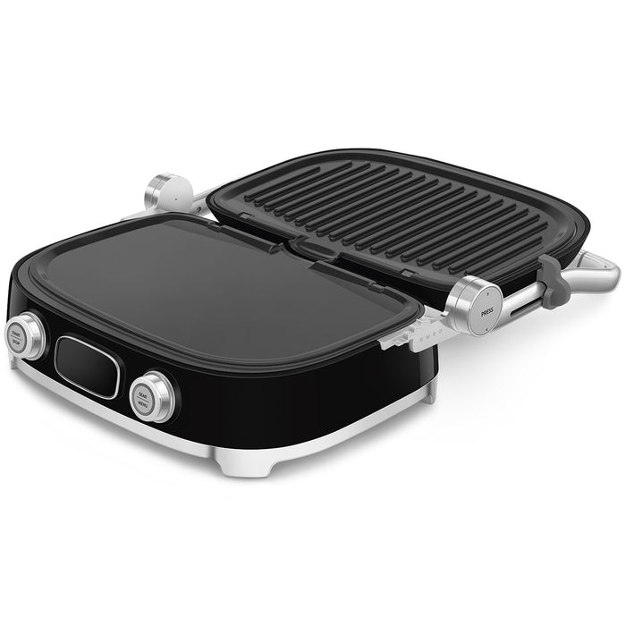 GRILLE DE COMPTOIR 3 EN 1 NOIR SMEG