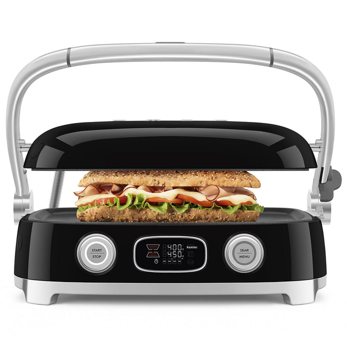 GRILLE DE COMPTOIR 3 EN 1 NOIR SMEG