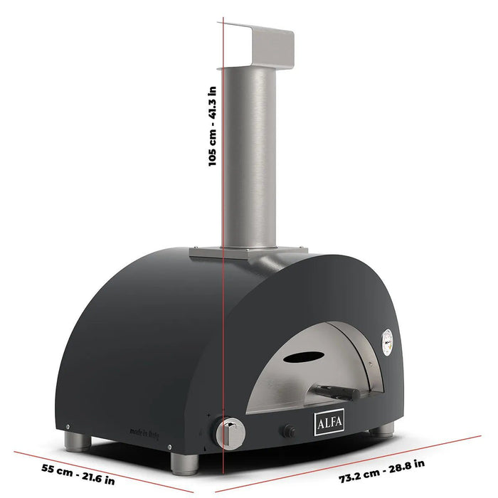 FOUR A PIZZA AU BOIS MODÈLE ONE BRUN MARQUE ALFA