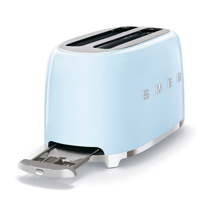 GRILLE-PAIN 2 LONGUES TRANCHES BLEU PASTEL SMEG