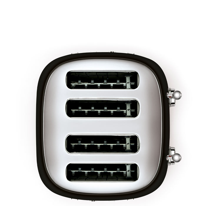GRILLE-PAIN 4 TRANCHES NOIR SMEG