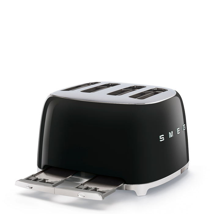 GRILLE-PAIN 4 TRANCHES NOIR SMEG
