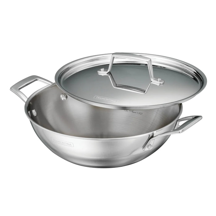 WOK ACIER INOX 3 PLIS TRAMONTINA